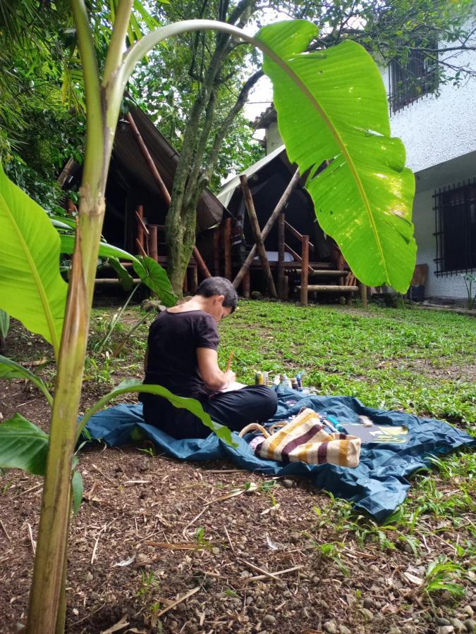 מדיין Bambu Glamping Ecolodge מראה חיצוני תמונה
